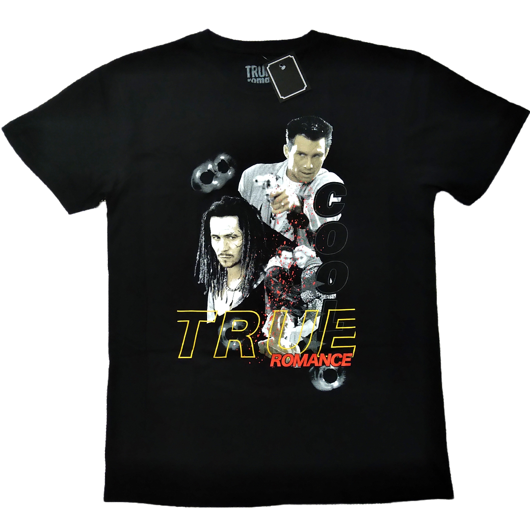 トゥルー・ロマンス Tシャツ Lサイズ 黒 ムービーTシャツ 映画T トゥルー・ロマンス Tシャツ Lサイズ 黒 ムービーTシャツ 映画T