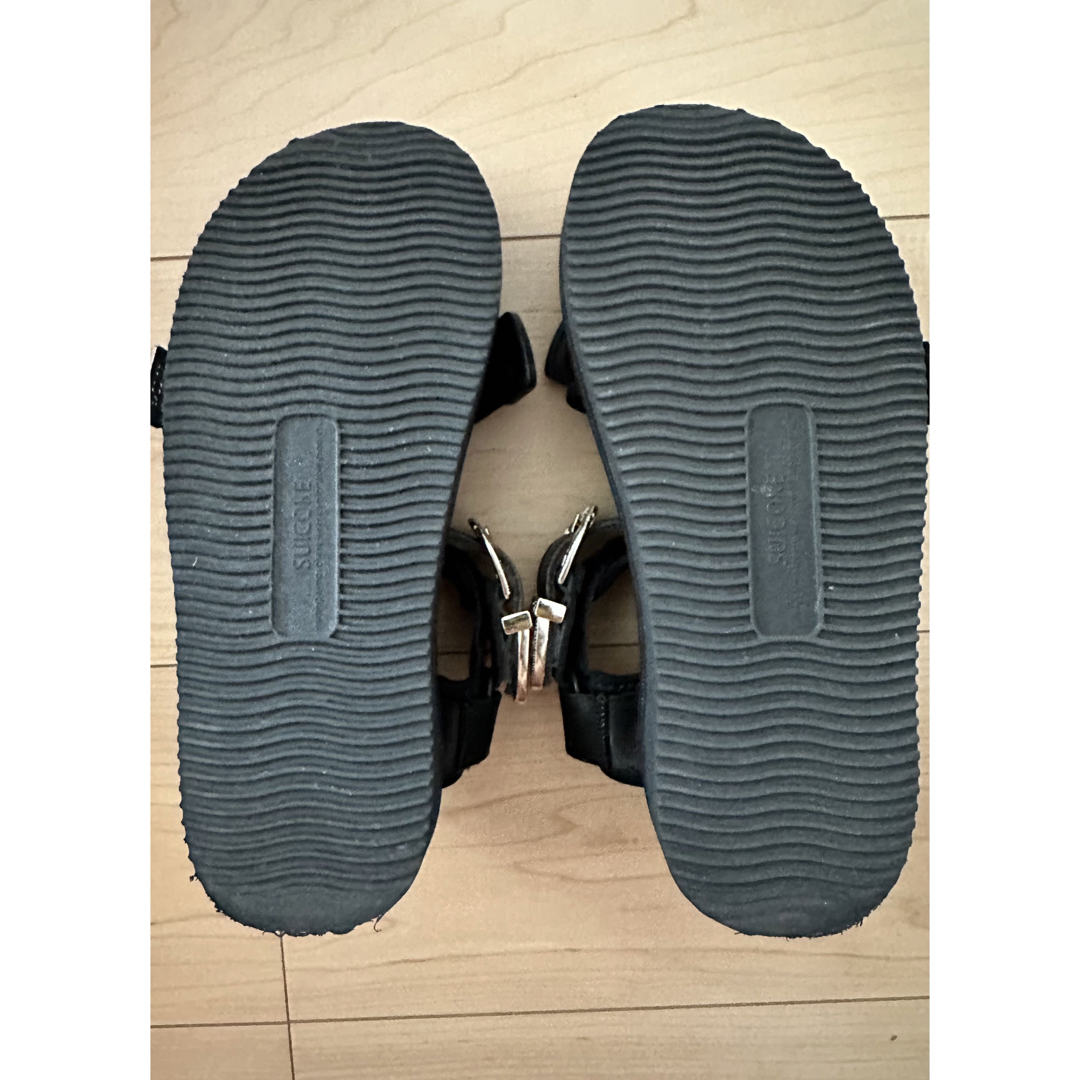 TOGA(トーガ)のTOGA ✖️ suicoke   ベルトサンダル　黒　サイズ5 レディースの靴/シューズ(サンダル)の商品写真