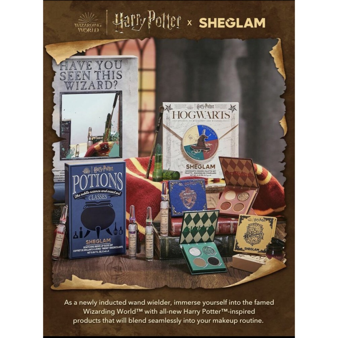 Harry Potter×SHEGLAM ハリーポッター SHEIN