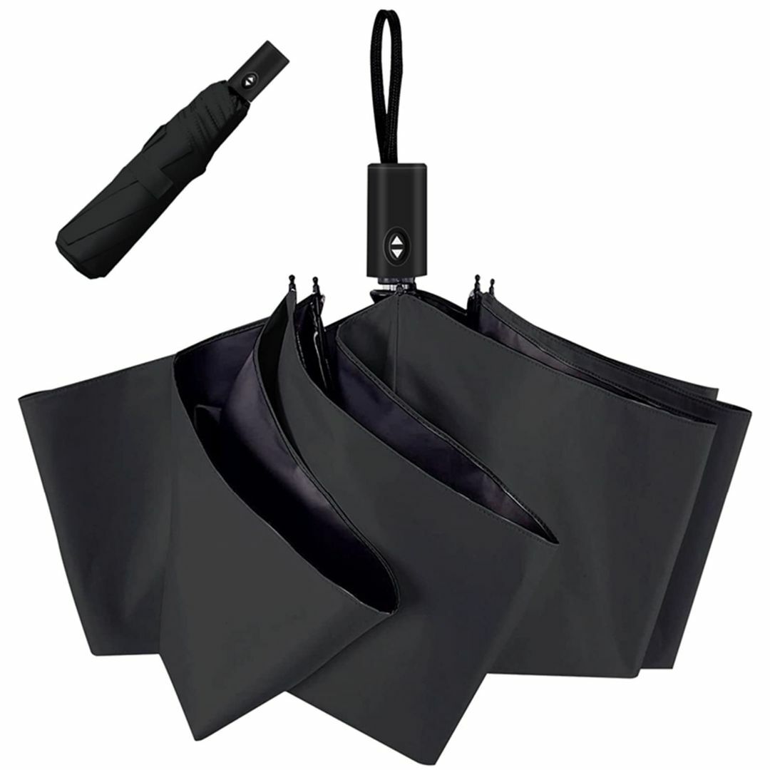 【色: ブラック】日傘 超軽量 180g ワンタッチ自動開閉 折り畳み日傘 UV