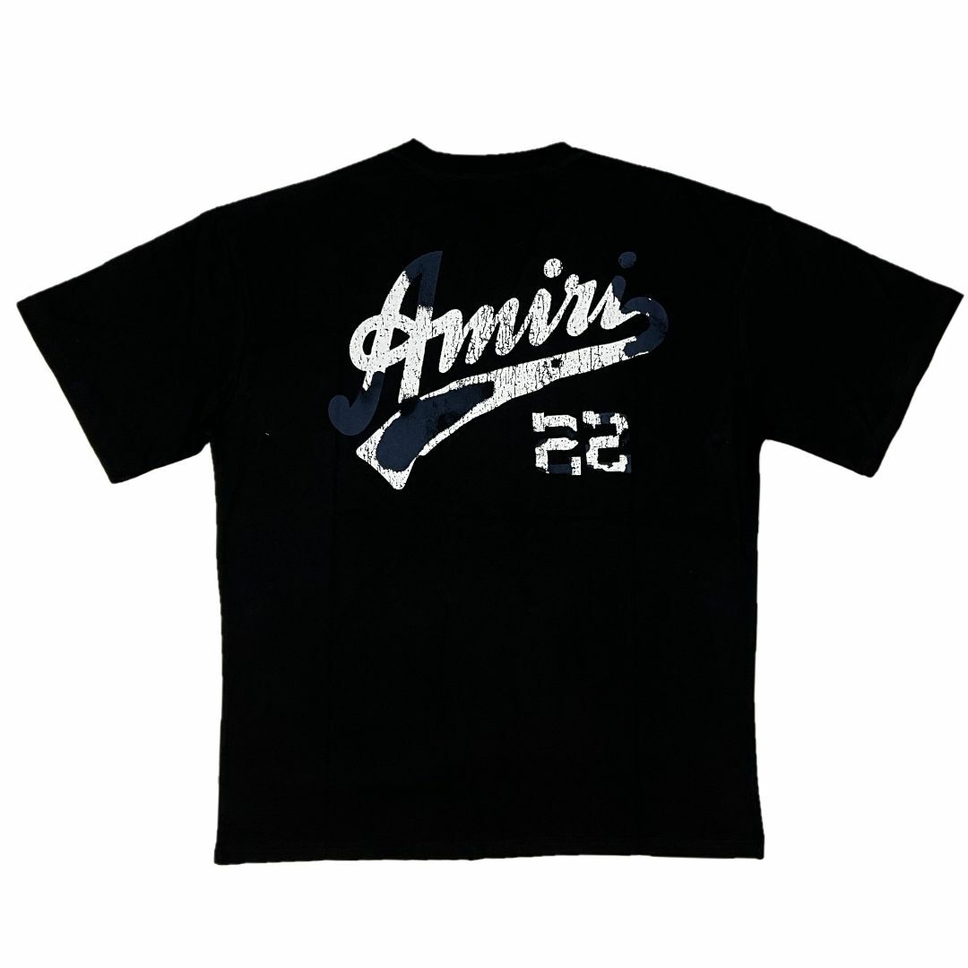 AMIRI アミリ 22 JERSEY Tシャツ ブラック S