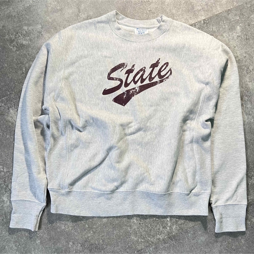 00s Champion リバースウィーブ スウェット "State"