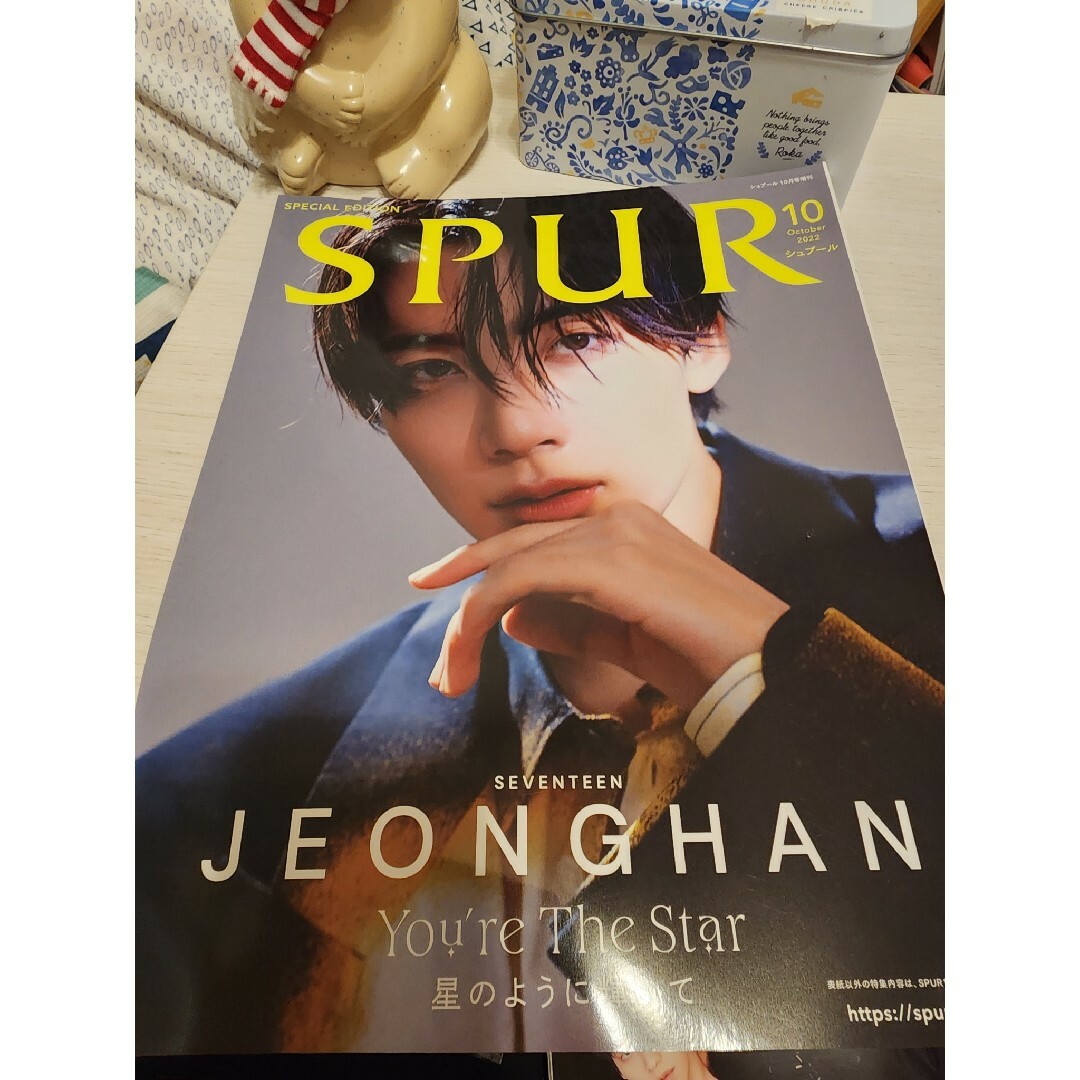 SEVENTEEN(セブンティーン)のジョンハン SPUR 10月号増刊 special edition チケットの音楽(男性アイドル)の商品写真