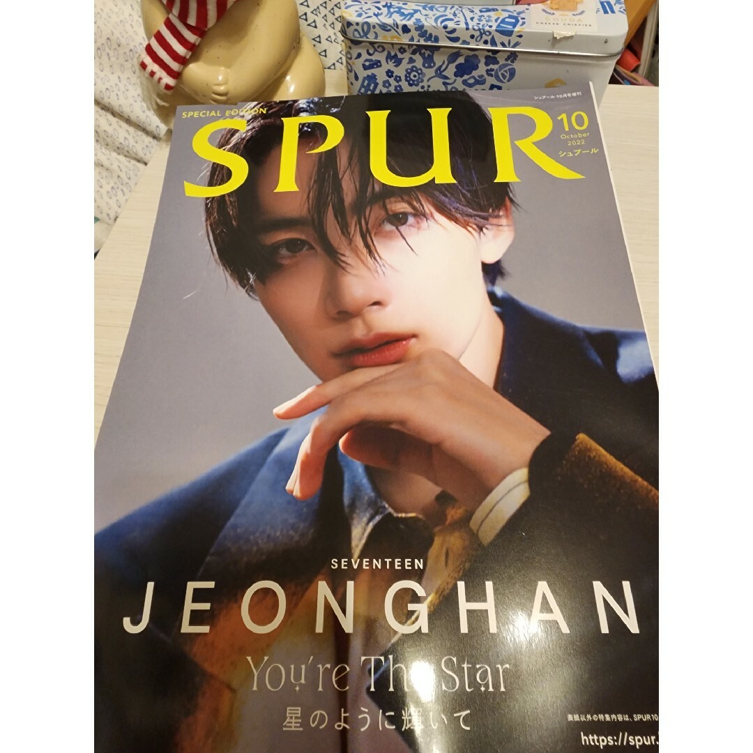 SEVENTEEN(セブンティーン)のジョンハン SPUR 10月号増刊 special edition チケットの音楽(男性アイドル)の商品写真