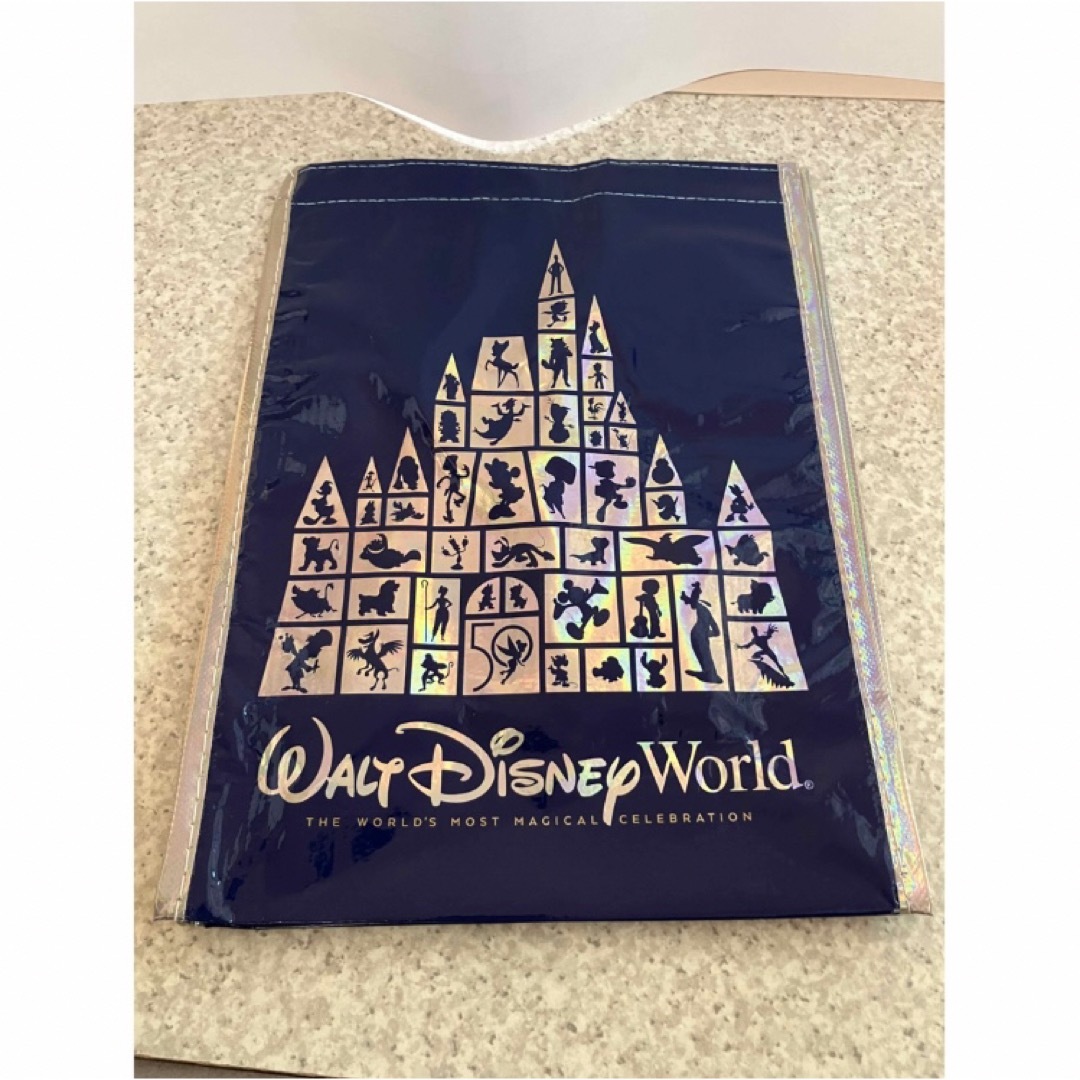 Disney - ２枚 フロリダ ウォルトディズニー wdw 50周年 エコバッグ