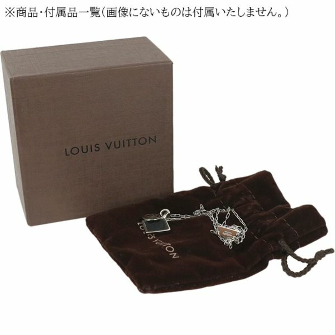 LOUIS VUITTON(ルイヴィトン)のルイヴィトン ネックレス ペンダント フラグメント シルバー 美品 h-d005 メンズのアクセサリー(ネックレス)の商品写真