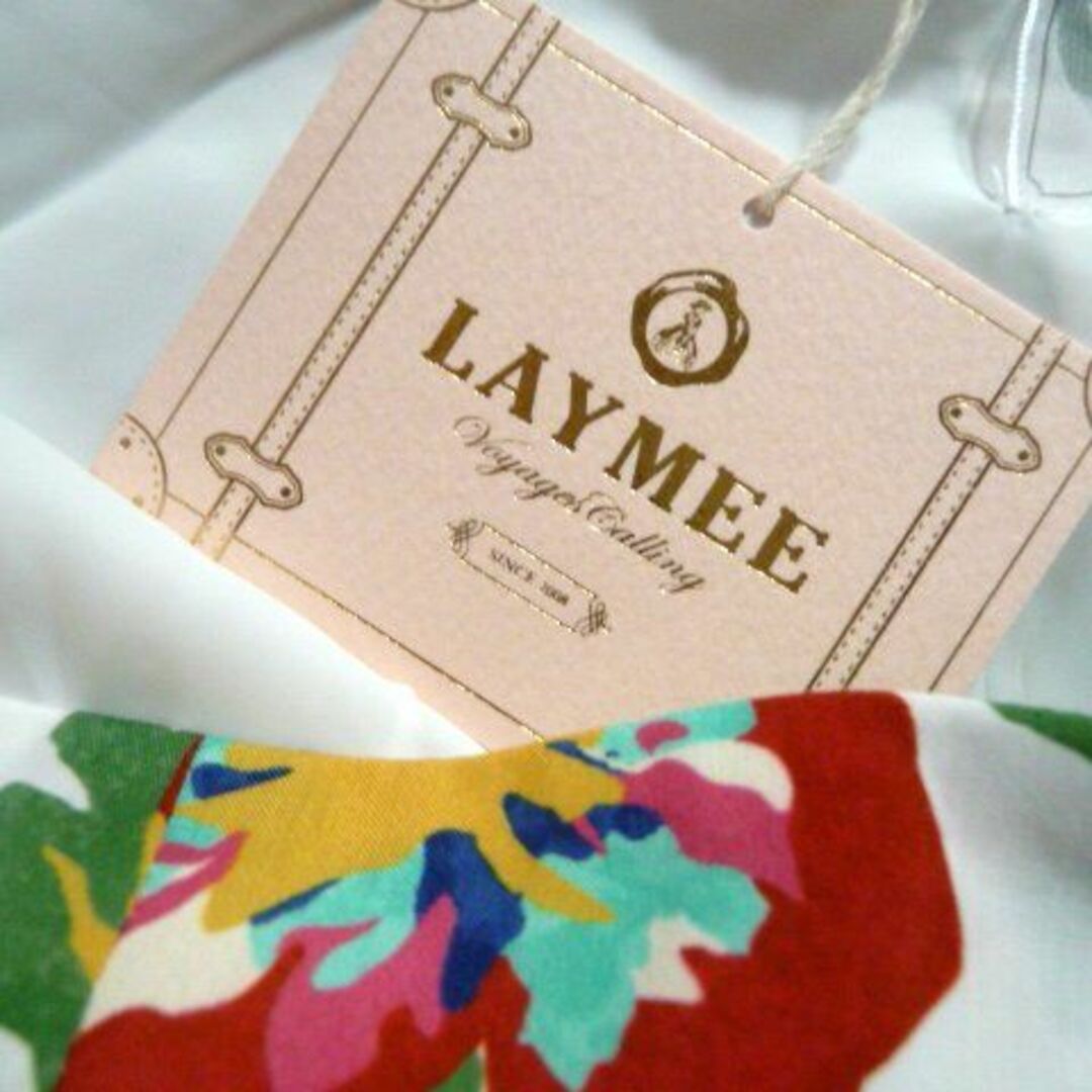 LAYMEE(レイミー)の新品 定価16500円 LAYMEE レイミー マイリ― フラワー フレア  レディースのスカート(ひざ丈スカート)の商品写真