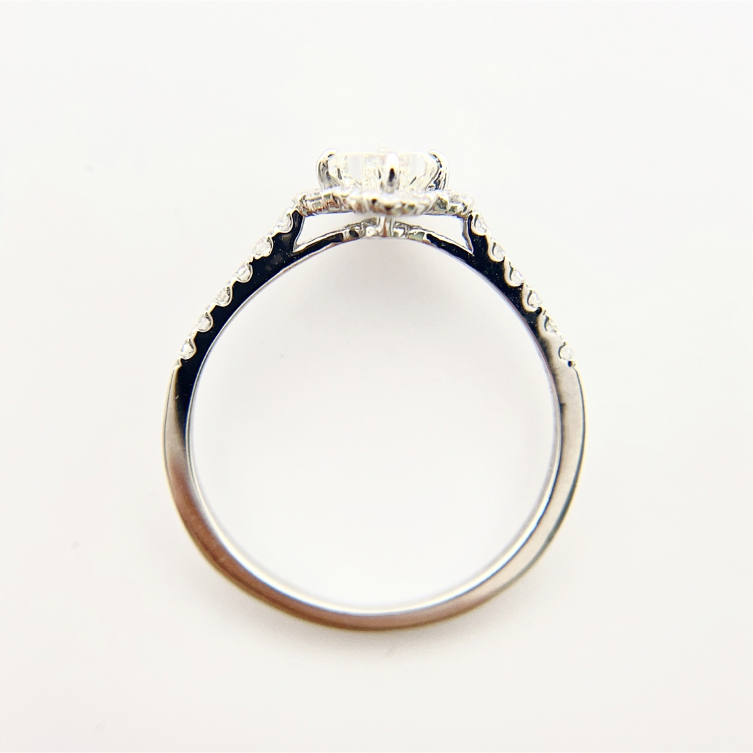 プラチナ　リリーカットダイヤモンドリング レディースのアクセサリー(リング(指輪))の商品写真