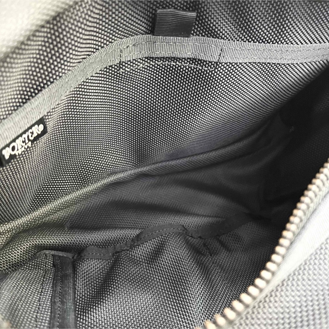 超美品 ポーター PORTER ボディバッグ ウエスト マグライト付