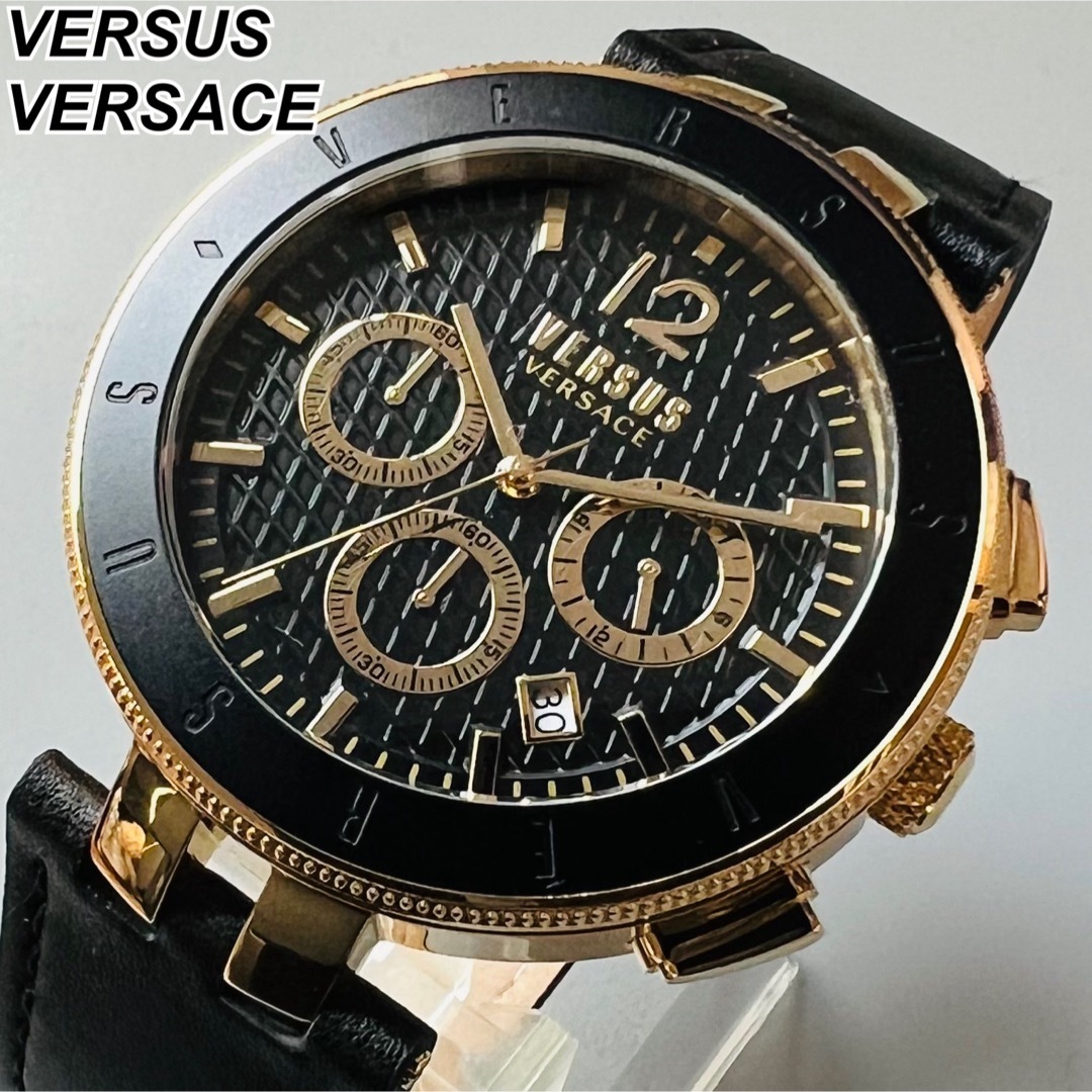 兎の万屋shop【訳アリSALE】VERSUS VERSACE　ヴェルサーチ 腕時計　電池式