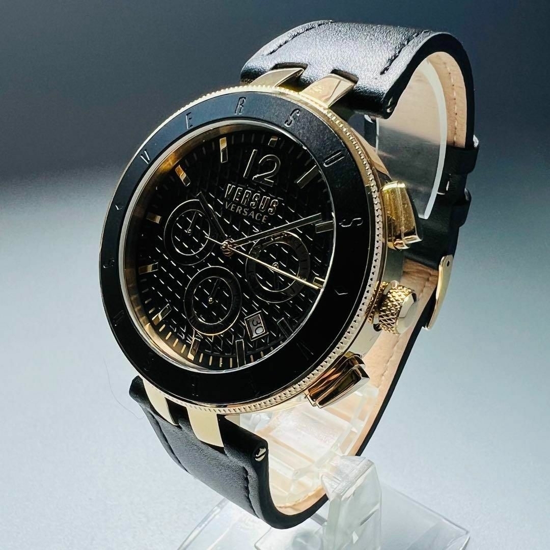 ヴェルサス ヴェルサーチ 腕時計 メンズ 新品 クォーツ 電池式 ブラック-