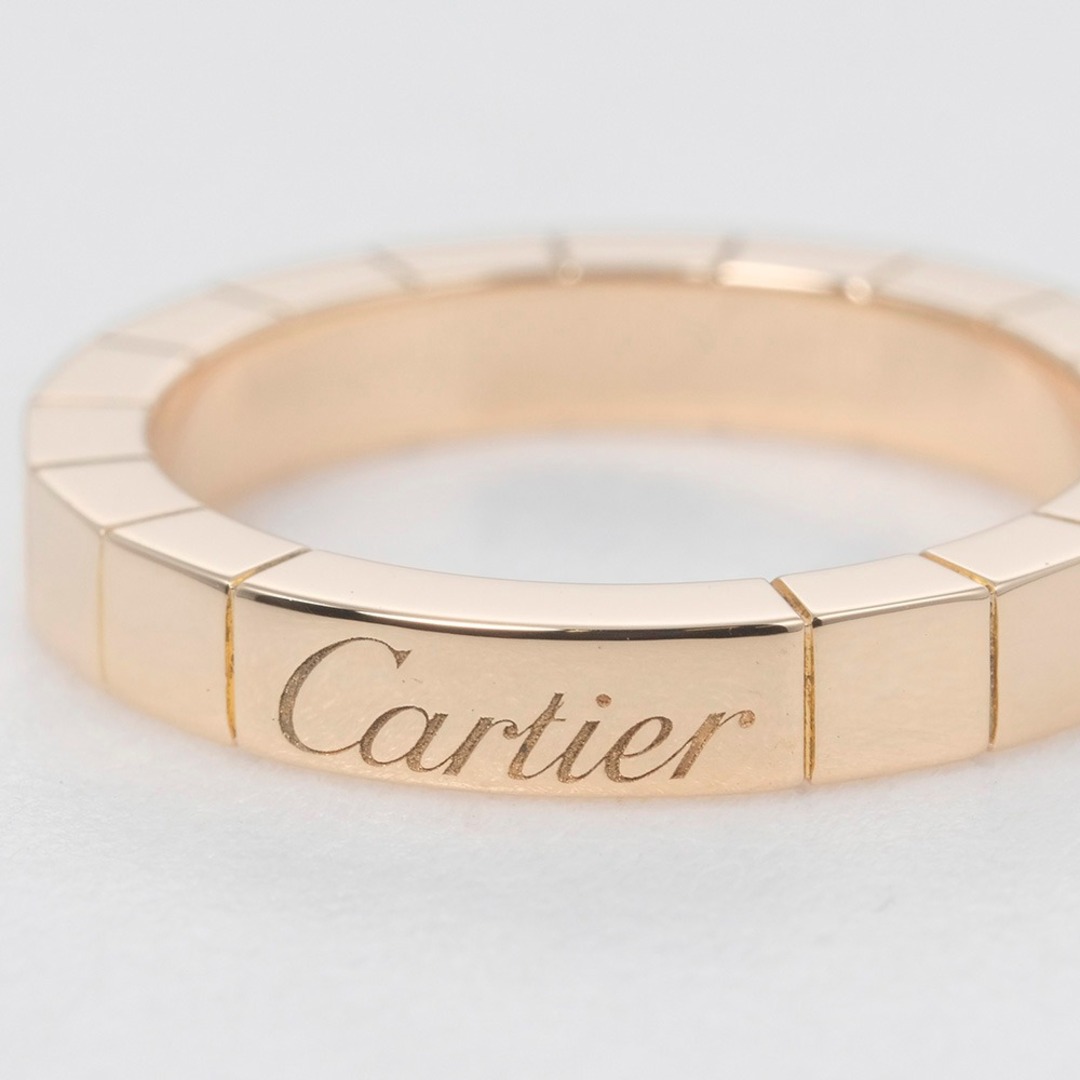 【CARTIER】カルティエ ラニエール 5.21g K18ピンクゴールド 8号 レディース リング・指輪