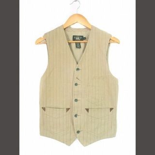 RRL リネンベスト ドビー dobby VEST 36 XS S