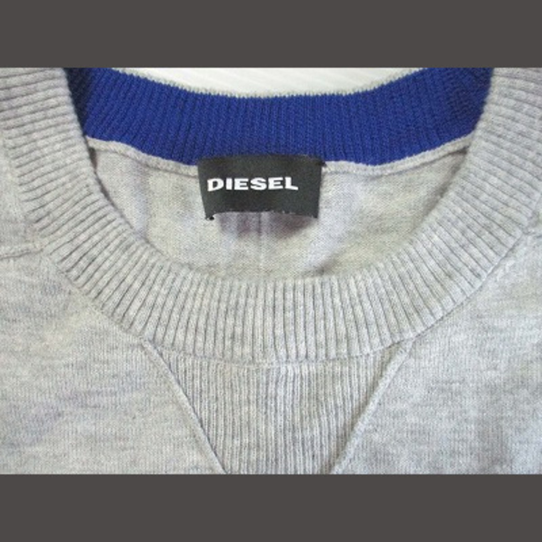 DIESEL - ディーゼル コットンニット カシミヤ混 ワンポイント 長袖