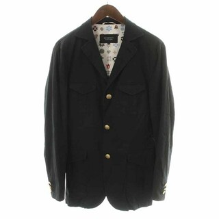 バーバリーブラックレーベル(BURBERRY BLACK LABEL)のBURBERRY BLACK LABEL テーラードジャケット M 黒(テーラードジャケット)