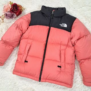 ザノースフェイス(THE NORTH FACE)の【美品】THE NORTH FACE ヌプシ ダウンジャケット ピンク(ジャケット/上着)