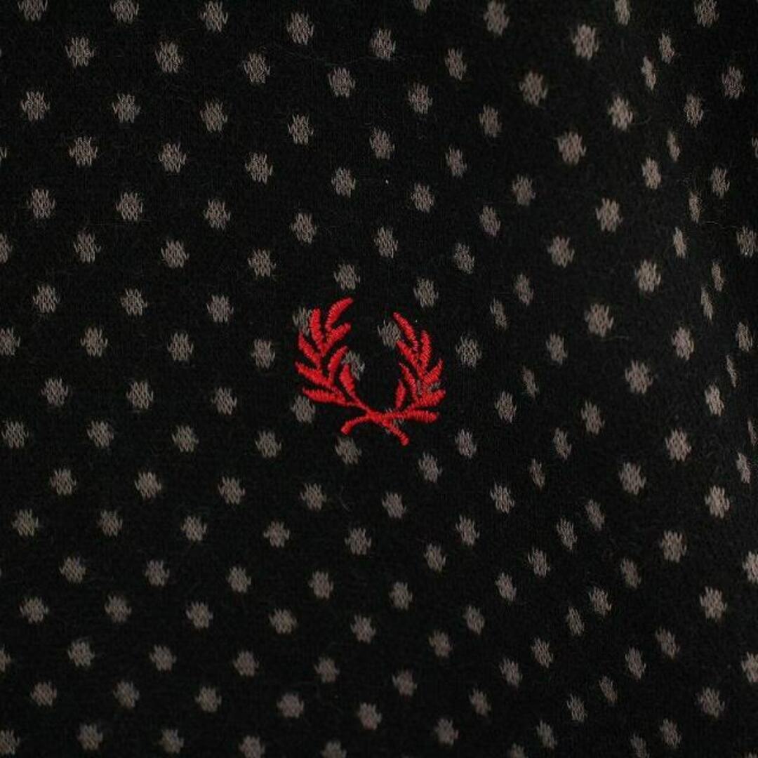 FRED PERRY(フレッドペリー)のフレッドペリー ジャケット ジップアップ スタンドカラー ロゴ 刺繍 XL メンズのジャケット/アウター(ブルゾン)の商品写真