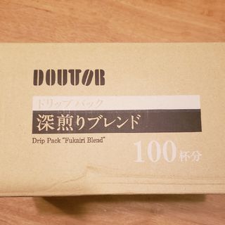 ドトール(ドトール)のドトール⭐ドリップコーヒー⭐100P⭐未開封(コーヒー)