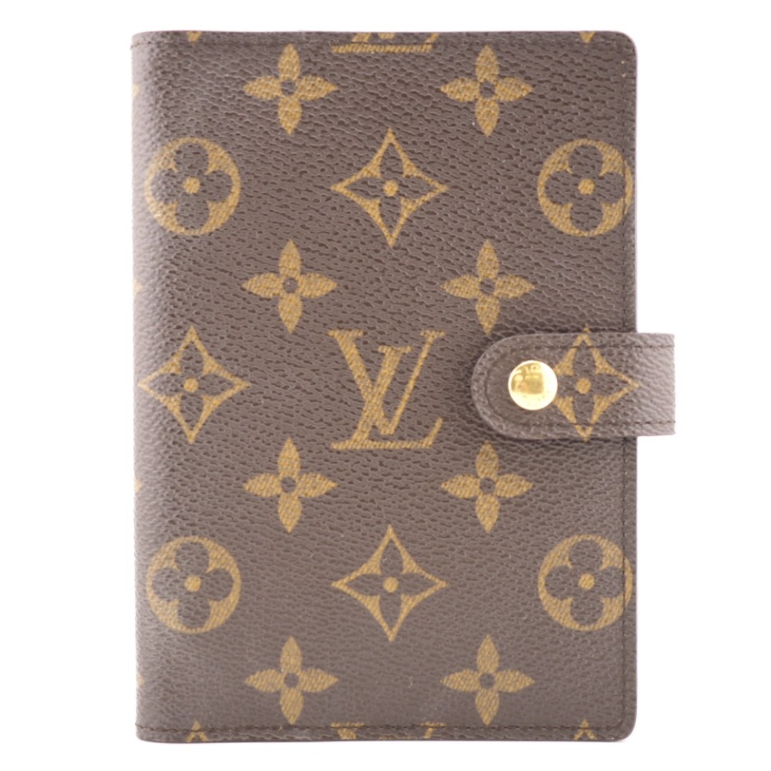 ルイヴィトン LOUIS VUITTON 手帳カバー モノグラム アジェンダPM