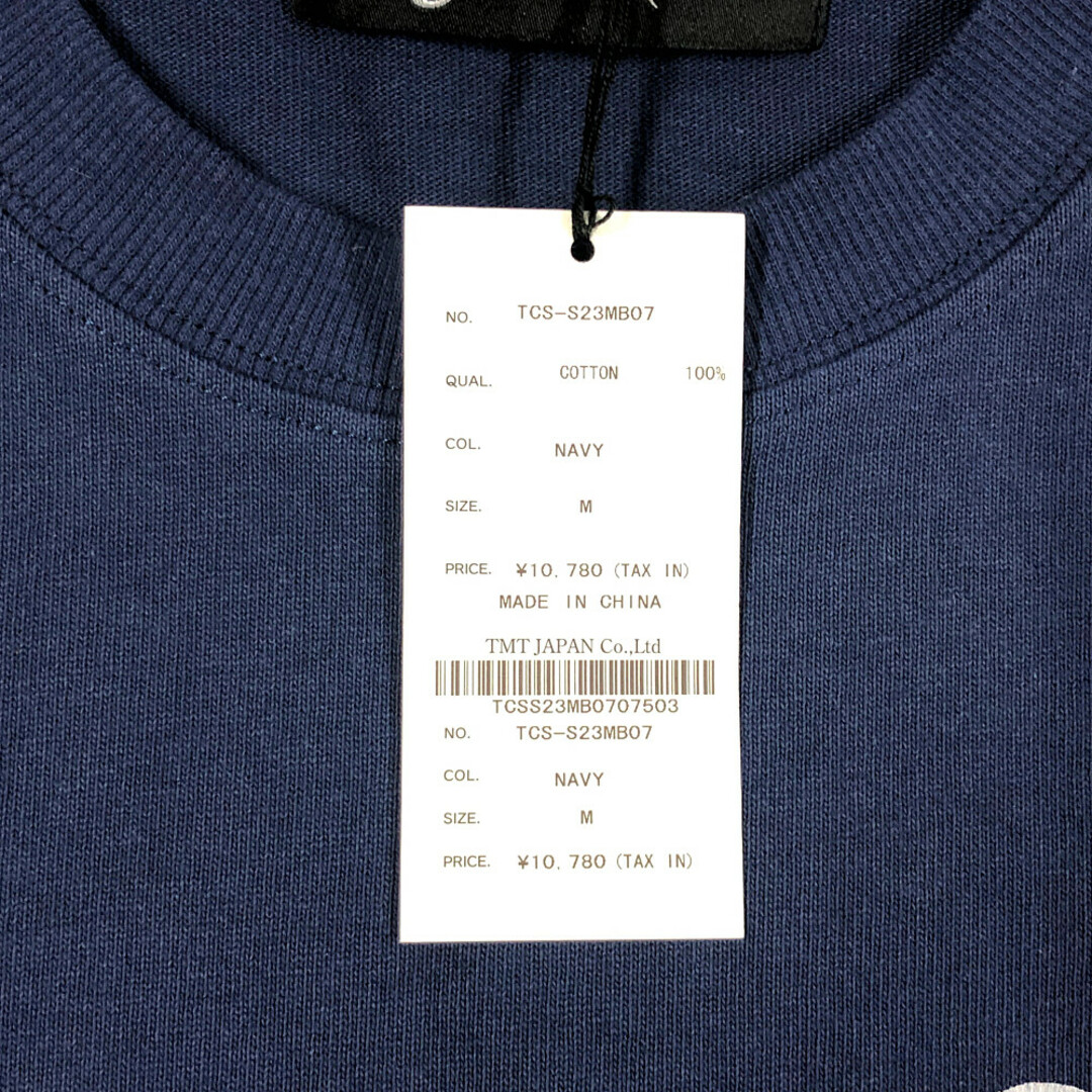 TMT ティーエムティー ×Marbles 23SS 半袖Ｔシャツ ネイビー サイズM 正規品 / B4199 6
