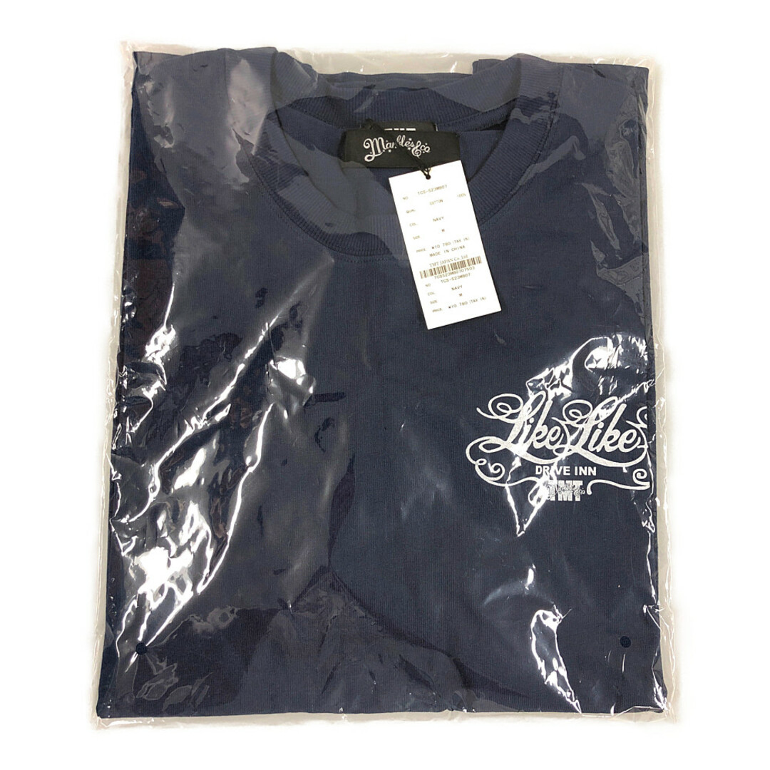 TMT ティーエムティー ×Marbles 23SS 半袖Ｔシャツ ネイビー サイズM 正規品 / B4199 9