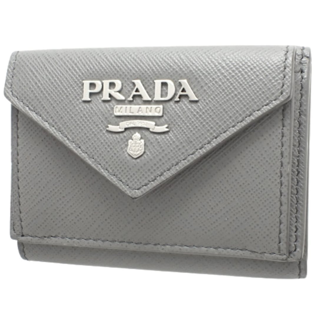 PRADA プラダ 三つ折財布 サフィアーノ