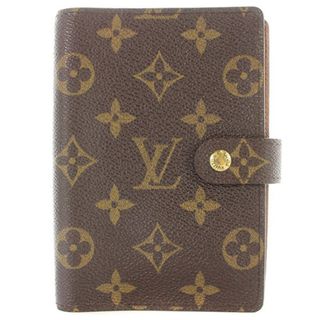 ルイヴィトン(LOUIS VUITTON)のルイヴィトン モノグラム アジェンダPM 手帳カバー 茶色 R20005(その他)