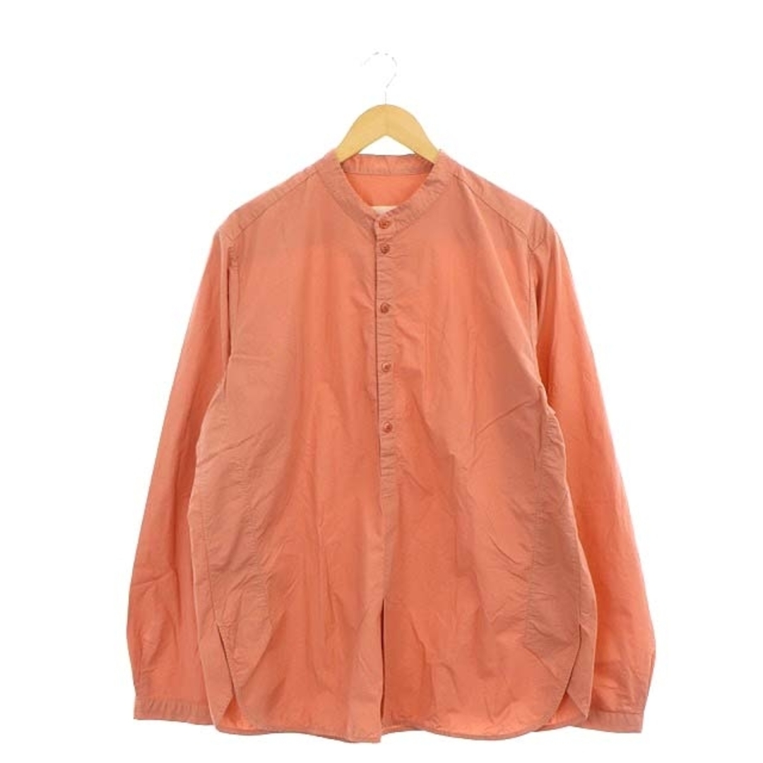 トゥーグッド THE BOTANIST SHIRT バンドカラーシャツ 長袖