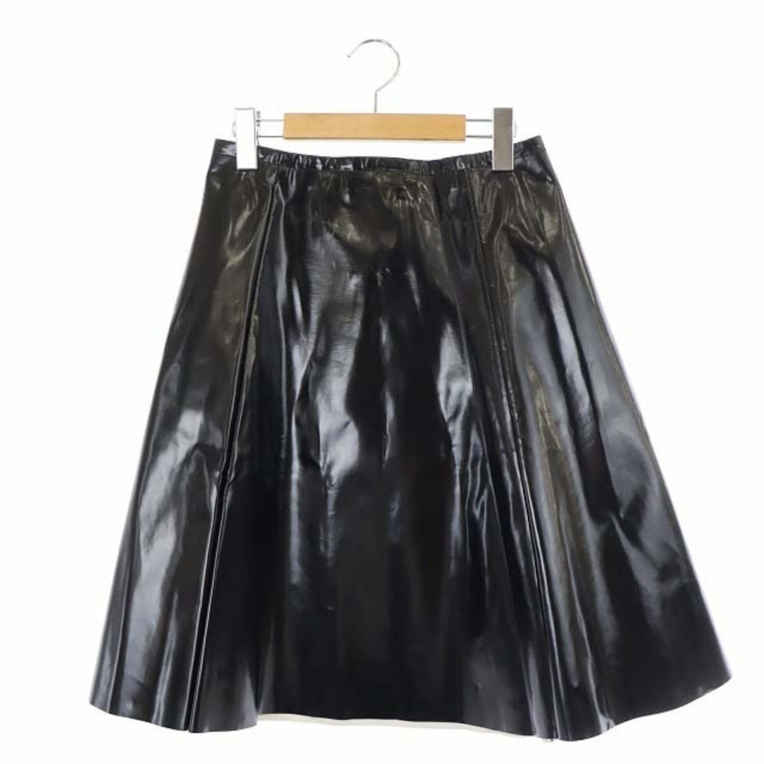 プラダ フレアスカート 膝丈 38 黒 ブラック /AA ■OS ■SH | フリマアプリ ラクマ PRADA プラダ ひざ丈スカート 38(S位) 黒