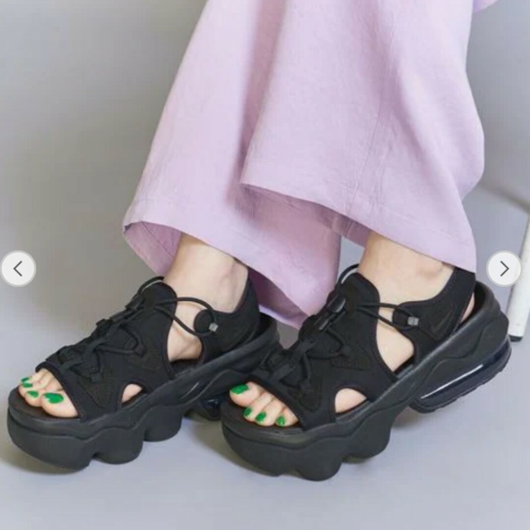 NIKE - エアマックスココ ブラック 24センチの通販 by よろしくお願い