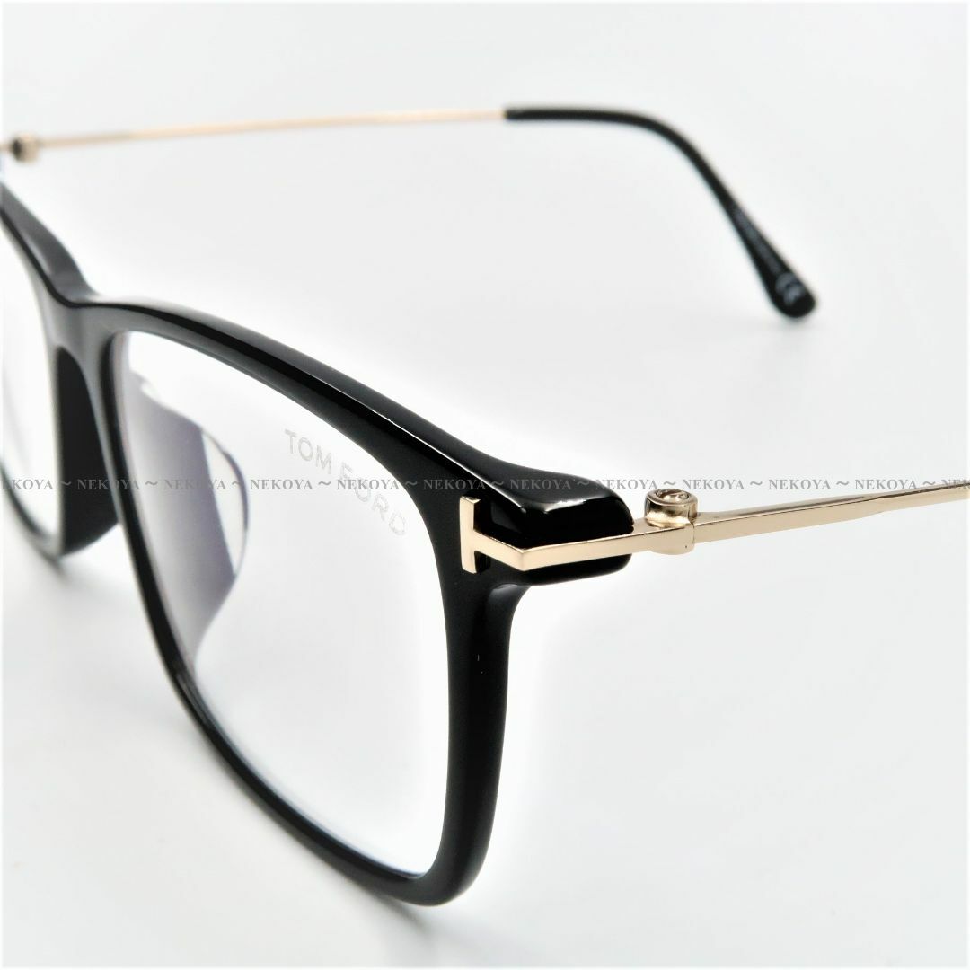 TOM FORD TF5758-F-B 001 メガネ ブルーライトカット 黒 | www