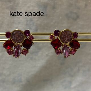 ケイトスペードニューヨーク(kate spade new york)のkate spade ビジューピアス　(ピンク)(ピアス)