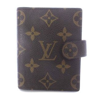 ルイヴィトン(LOUIS VUITTON)のルイヴィトン モノグラム アジェンダ ミニ 手帳カバー 茶色 R20007(その他)