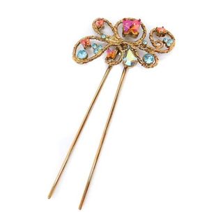 acca - アッカ acca ヘアアクセサリー 簪 かんざし ストーン ゴールド