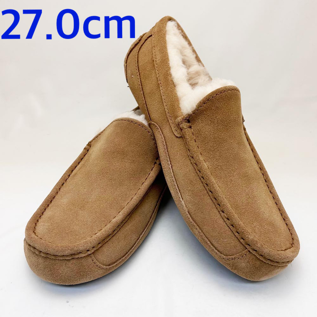 通販日本 UGG アスコット ツイード モカシン 30cm 1005347 - メンズ