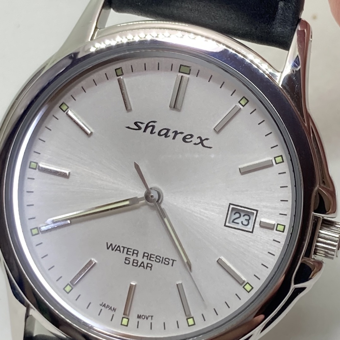 未使用 CITIZEN sharex シャレックス アナログ メンズ腕時計