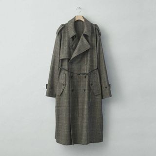 stein - 【超貴重】stein DOUBLE SHADE TRENCH COATの通販 by