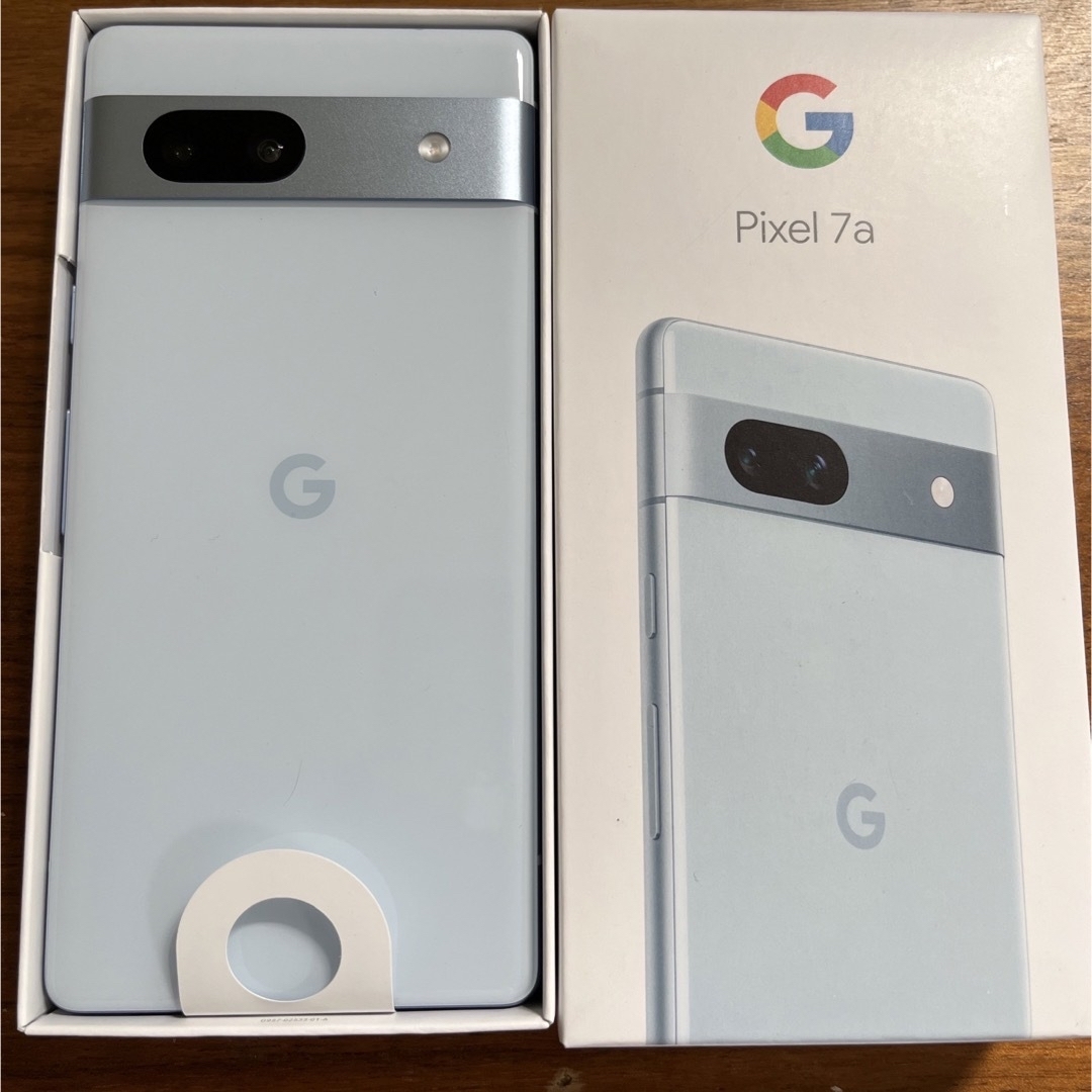 Google Pixel(グーグルピクセル)のGoogle Pixel 7a Sea SIMフリー 未使用 スマホ/家電/カメラのスマートフォン/携帯電話(スマートフォン本体)の商品写真