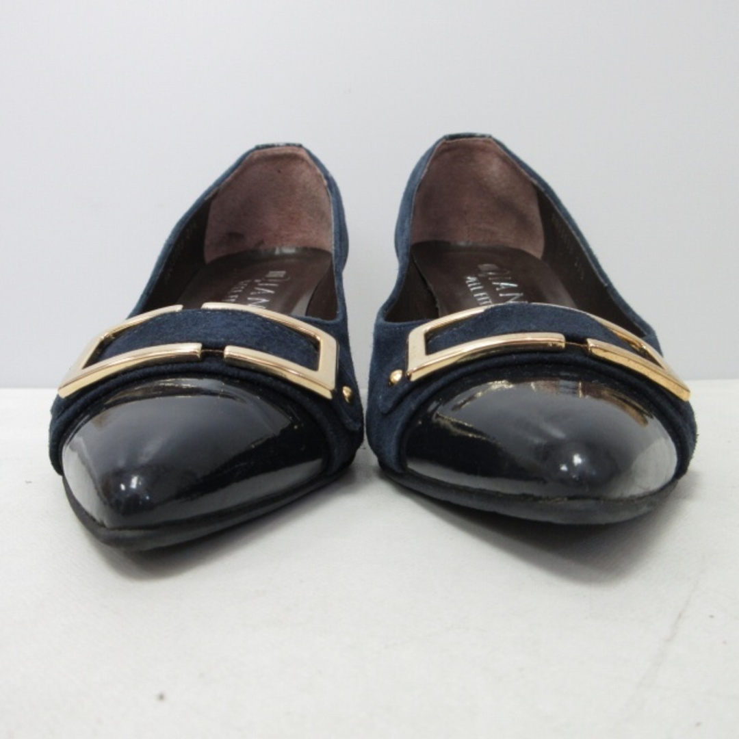 DIANA(ダイアナ)のダイアナ DIANA パンプス スウェード 紺 ネイビー 約21.5ｃｍ レディースの靴/シューズ(ハイヒール/パンプス)の商品写真