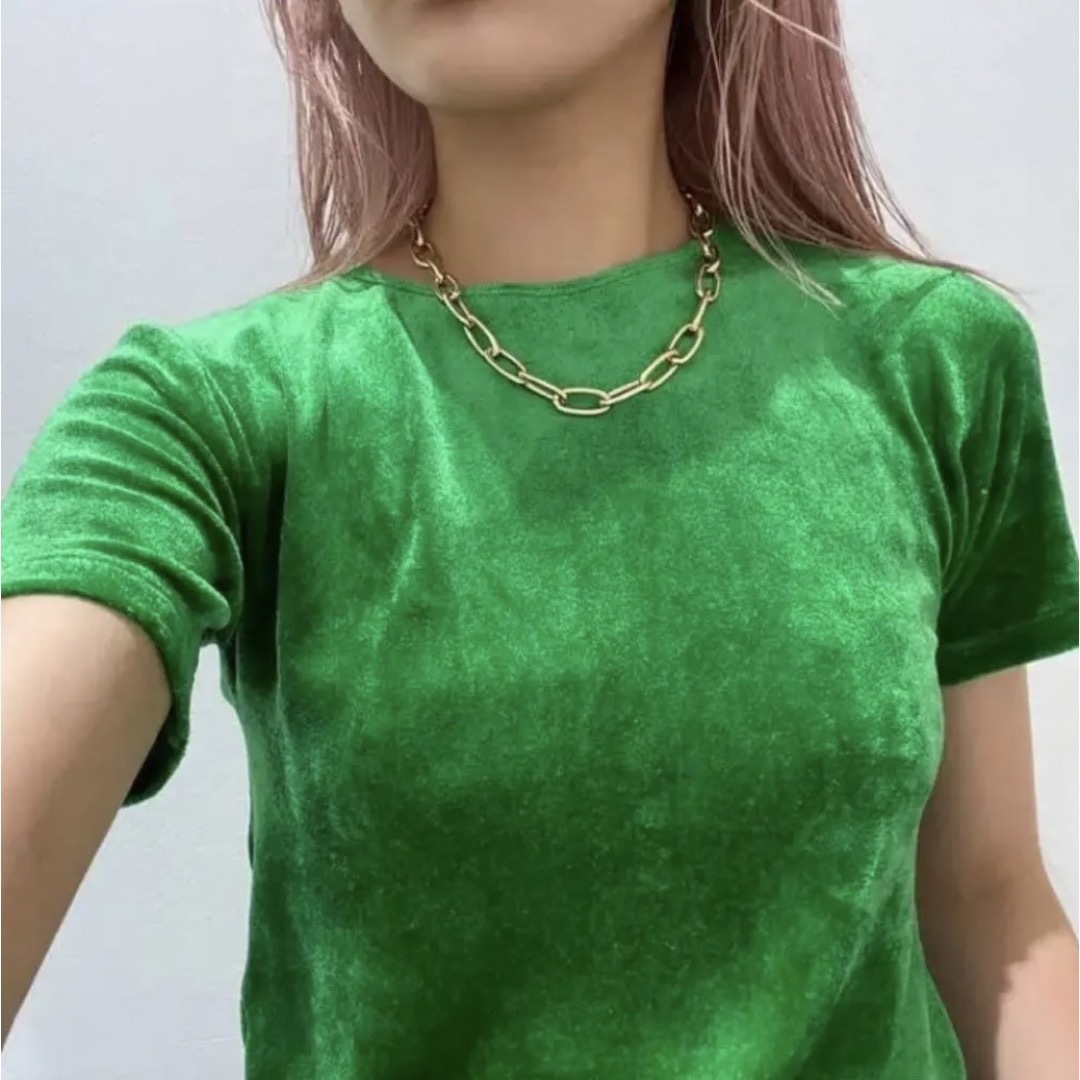 EDIT FOR LULU 完売 Tシャツ ブルー