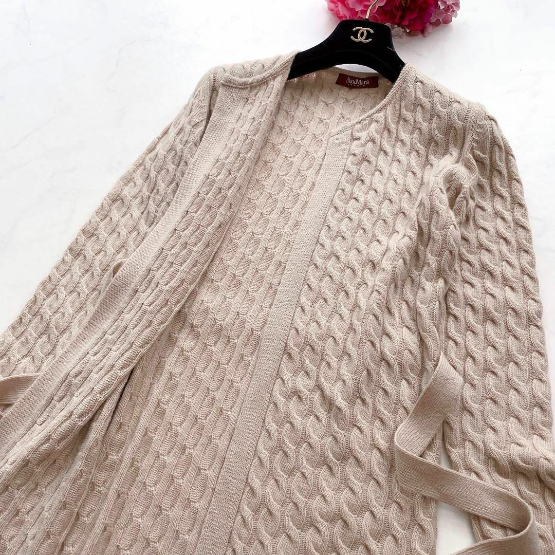 Max Mara - 【MaxMara】カシミヤ混*ヴァージンウール ニット