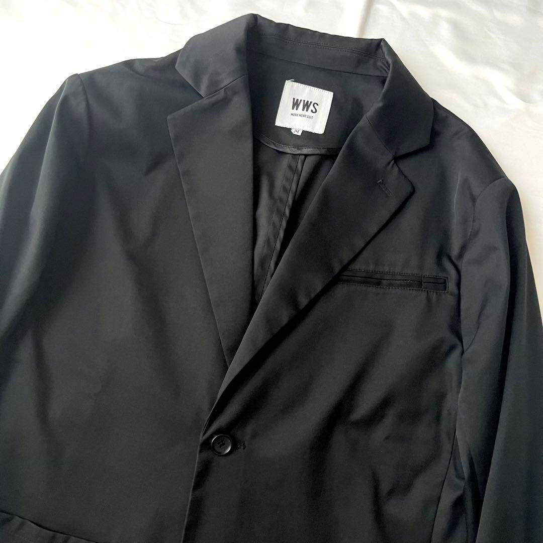 UNIQLO - 美品 WWS ワークウェアスーツ セットアップスーツ ブラック