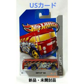 ホットウィール(ホットウィール)のホットウィール　USカード(海外購入品)　SURF UP BUSサーフィンアップ(ミニカー)