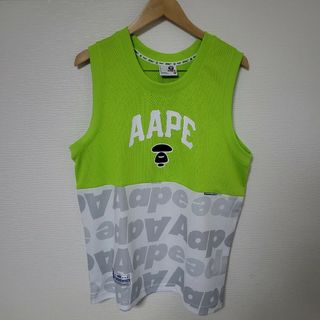 A bathing Ape イエローカモタンクトップ