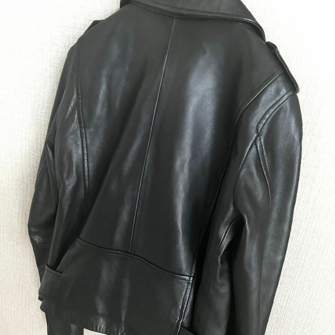ZARA - 極美品 ZARA ダブルライダースジャケット ラムレザー 本 ZARA - 極美品 ZARA ダブルライダースジャケット ラムレザー 本
