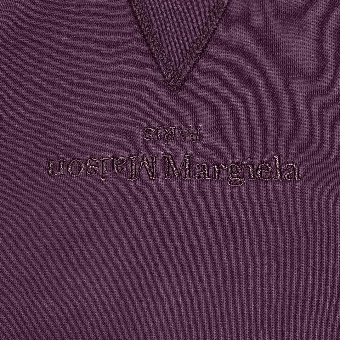 Maison Martin Margiela(マルタンマルジェラ)の新品★ ①⑩ メゾンマルジェラ スウェット 反転 ロゴ 刺繍 ビンテージ加工  メンズのトップス(スウェット)の商品写真