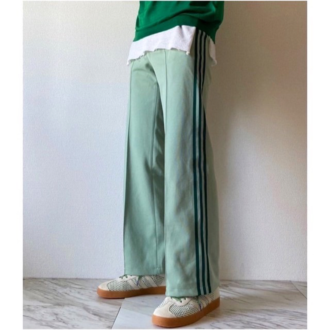 希少 vintage 70s 80s adidas ミントグリーントラックパンツ 1