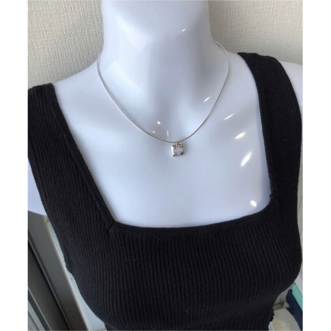ティファニーネックレス 40㎝ クロス SV925