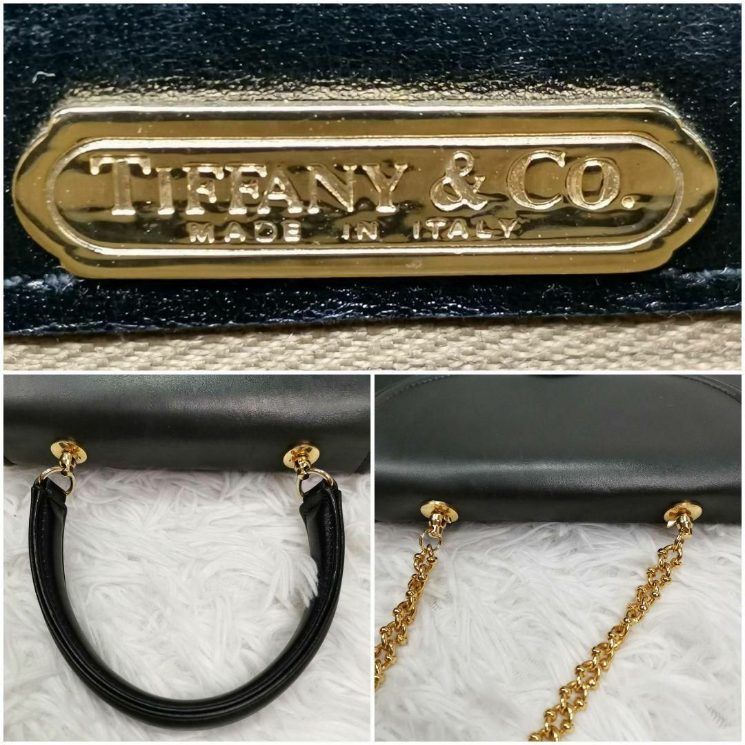 バッグ美品 Tiffany ティファニー 2way ショルダーバッグ ハンドバッグ