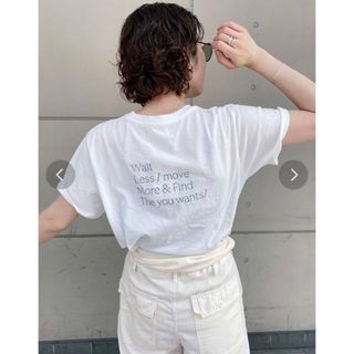 アングリッド(Ungrid)のカラーエンブロイダリーTee Ungrid(Tシャツ(半袖/袖なし))